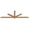 Ekena Millwork Kennewick Timber Gable Bracket, Western Red Cedar, 84"W x 28"H x 1 1/2"D x 3 1/2"F, 8/12 Pitch GBW084X28X0204KEN00SWR - alternate 5